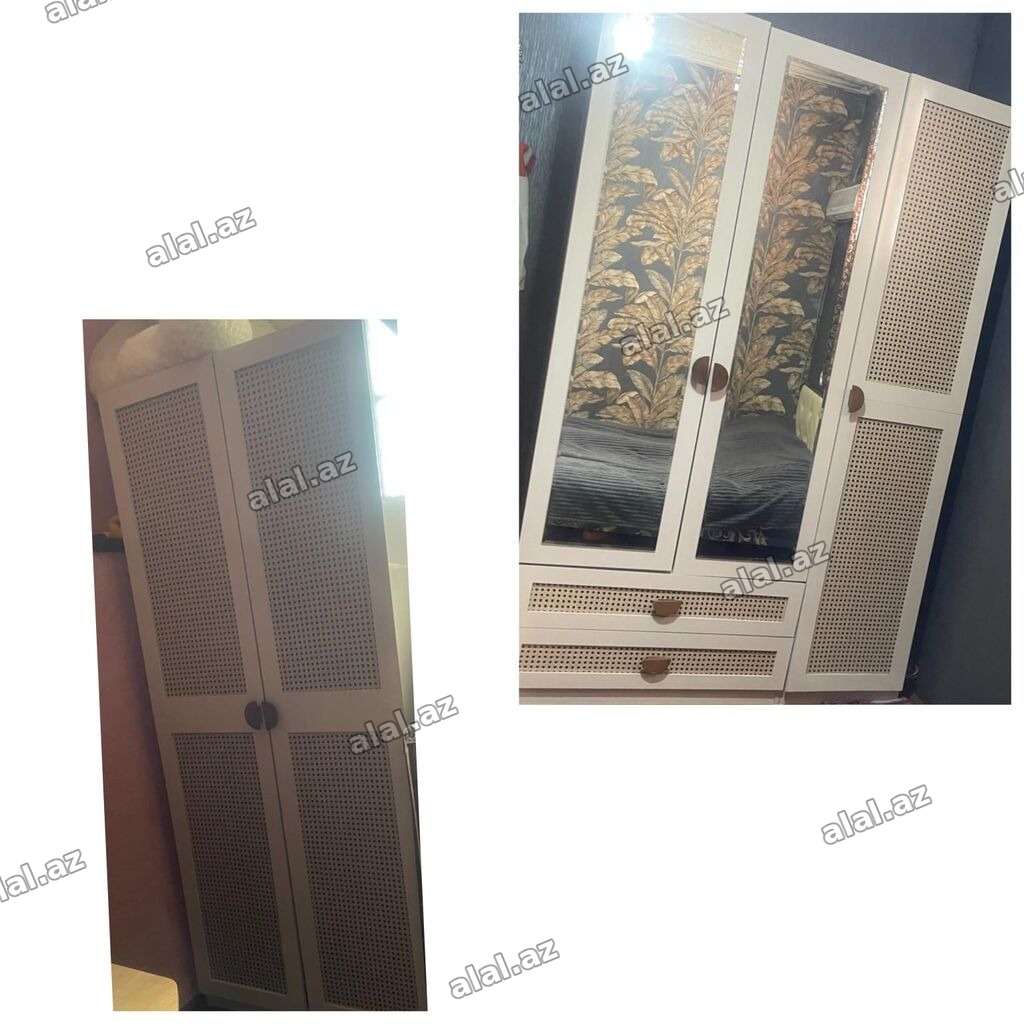 Dolab 5 qapili Qiymet 400 man Ayri 3 qapi 250 man 2 qapi 200 man