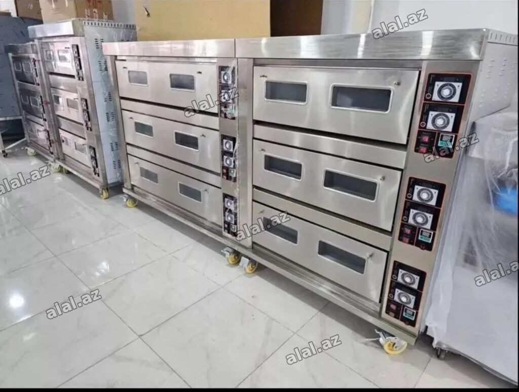 Elektrik soba, Çörək, Şirniyyat üçün, Pizza, 3 mərtəbəli, Yeni
