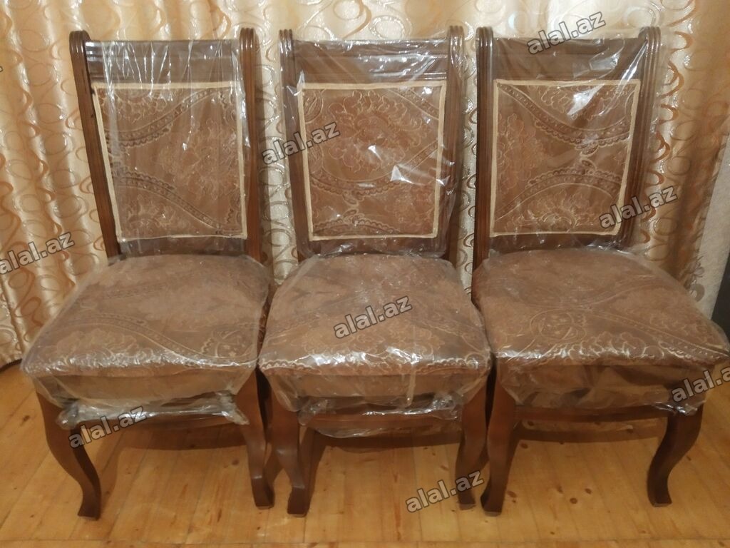 Klassik üslubda 6 ədəd qonaq otağı stulu Malayziya malı - Material