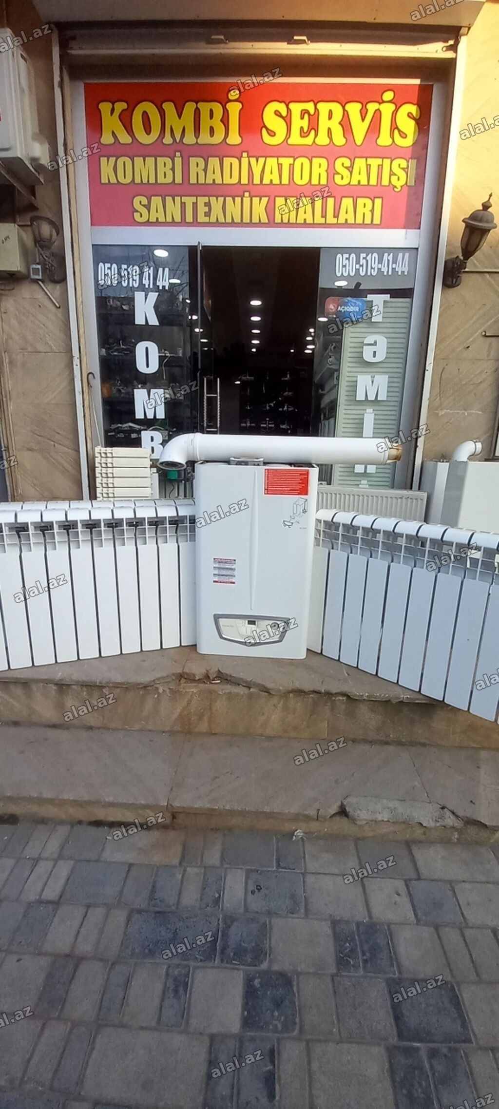 İşlənmiş Kombi İmmergas 24 kVt, Ünvandan götürmə, Ödənişli quraşdırma, Zəmanətli
