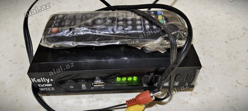 Kelly+ DVB-T2 MPEG-4 rəqəmsal TV tün­er - TV-yə rəqəmsal yerüstü