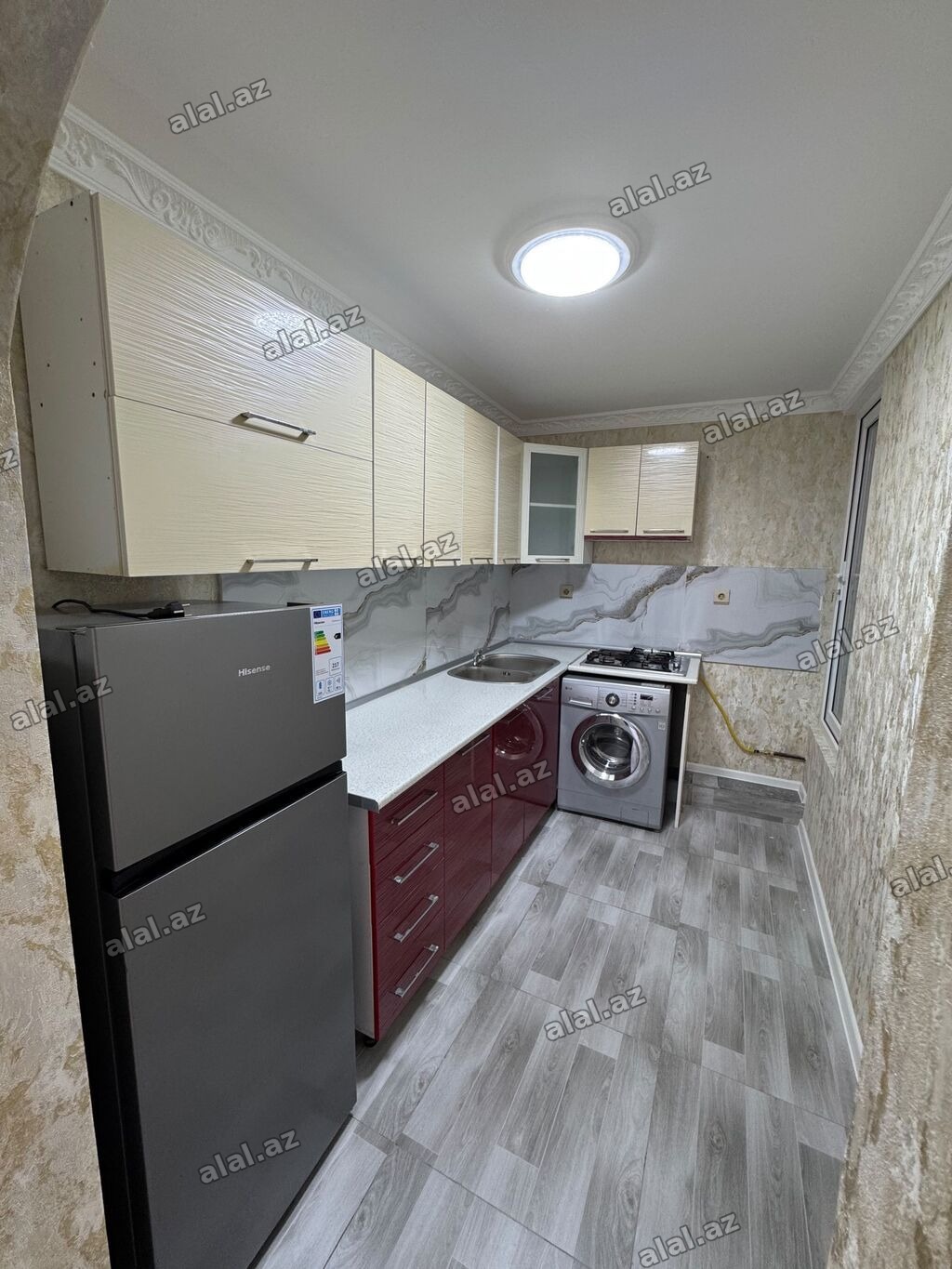 Kirayə üçün tam mebel və texnika ilə təmin olunmuş 1 otaqlı həyət evi