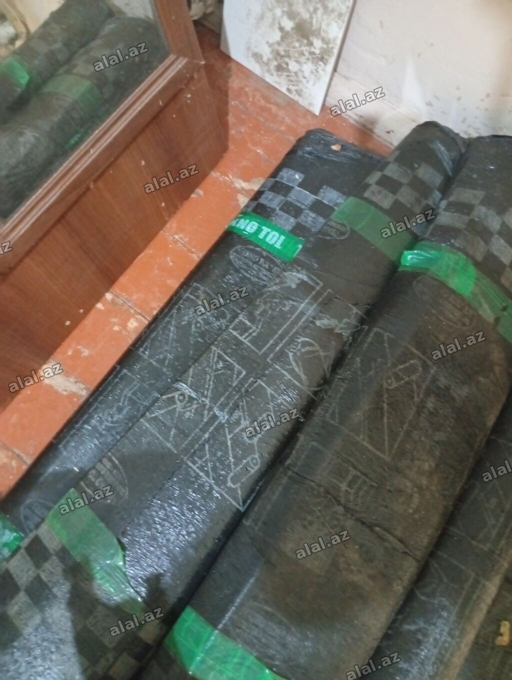 Bitum əsaslı rulon hidroizolyasiya materialı 7rulondu - Məhsul: Rulon