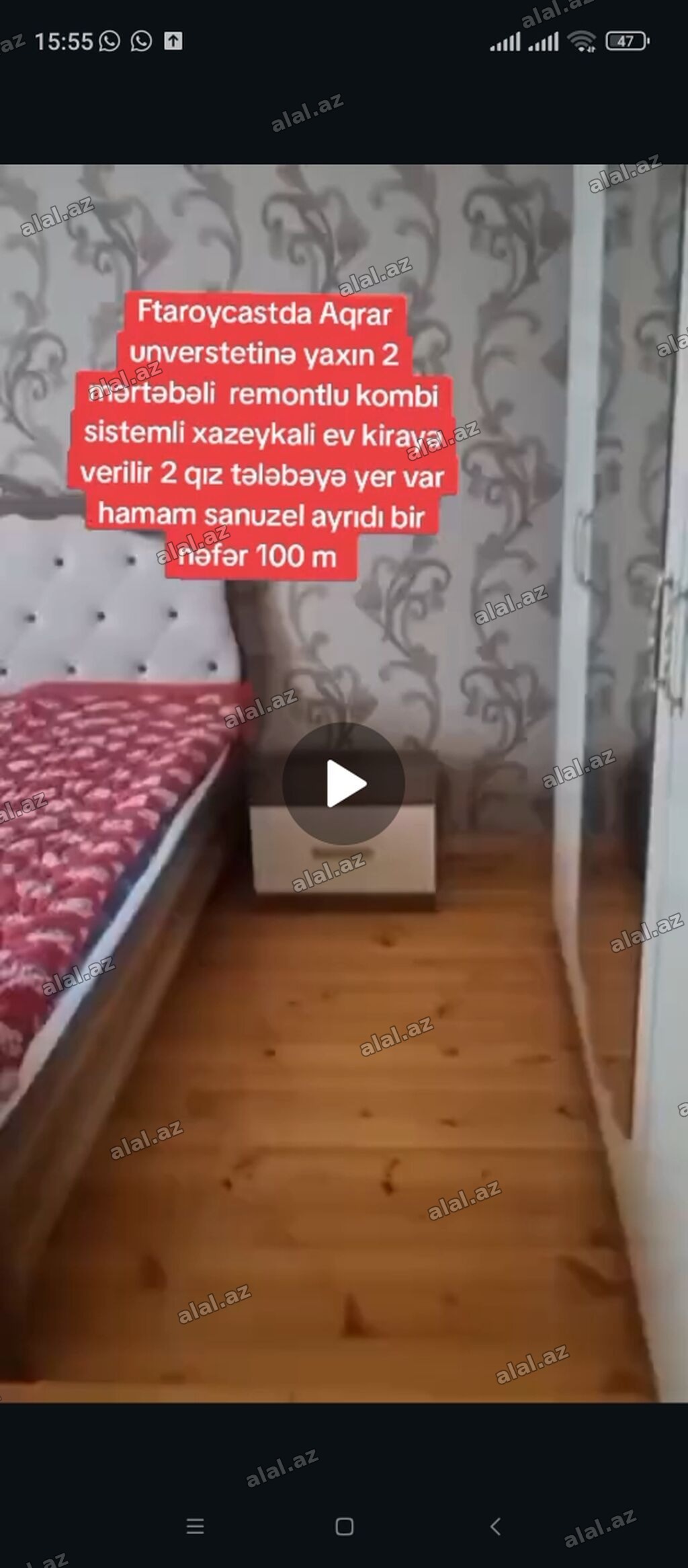 Ünvan Gəncə şəhəri tələbələr üçün kirayə evlər çevir bax makler