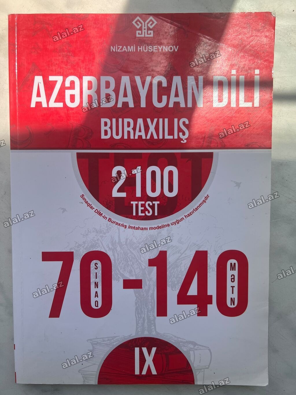 Məhsul: “Azərbaycan dili – Buraxılış” test toplusu (Nizami Hüseynov)
