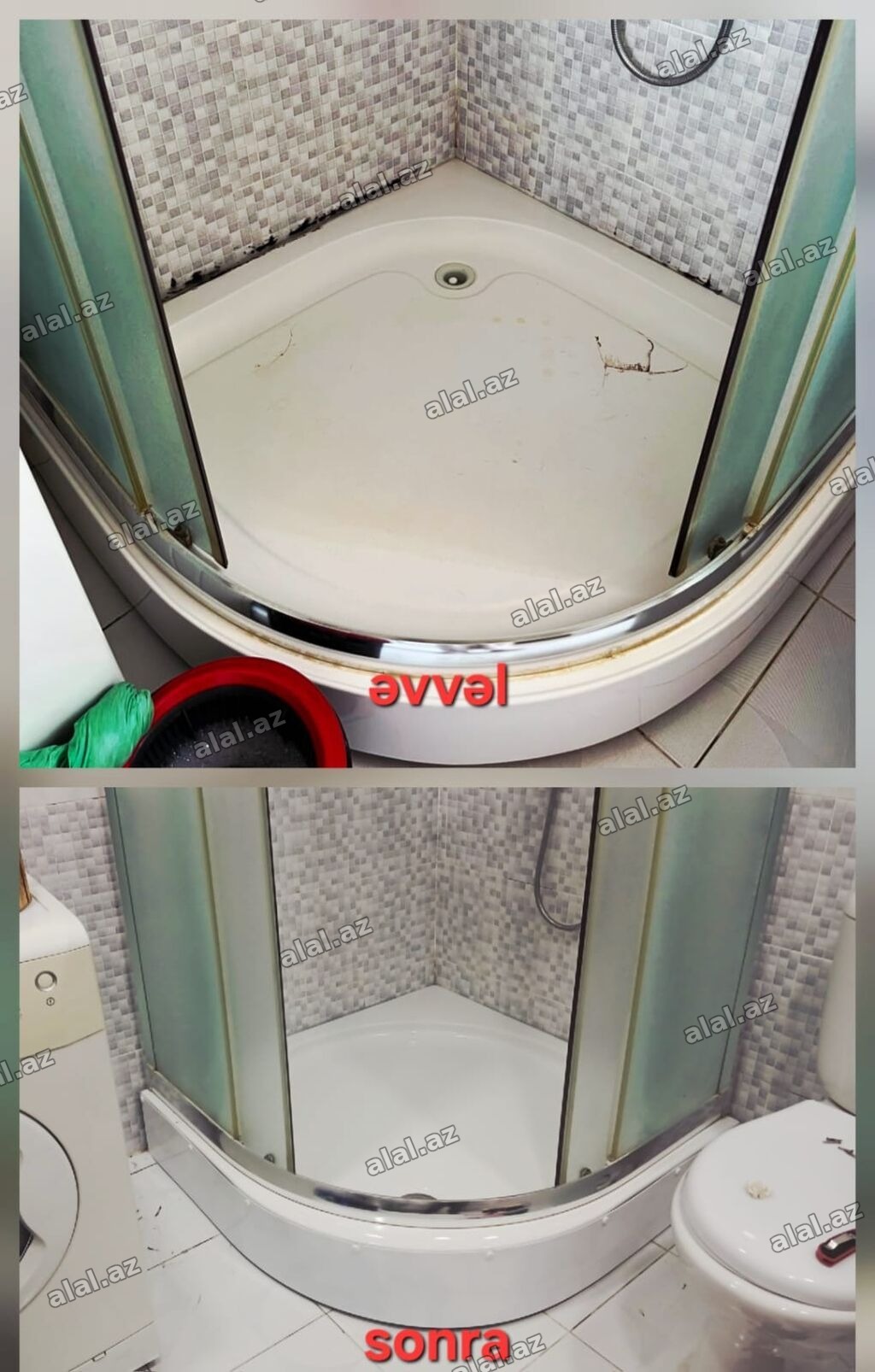 Fiber Akrill material Ölçülər mövcuddur. Çatdırılma və montaj var