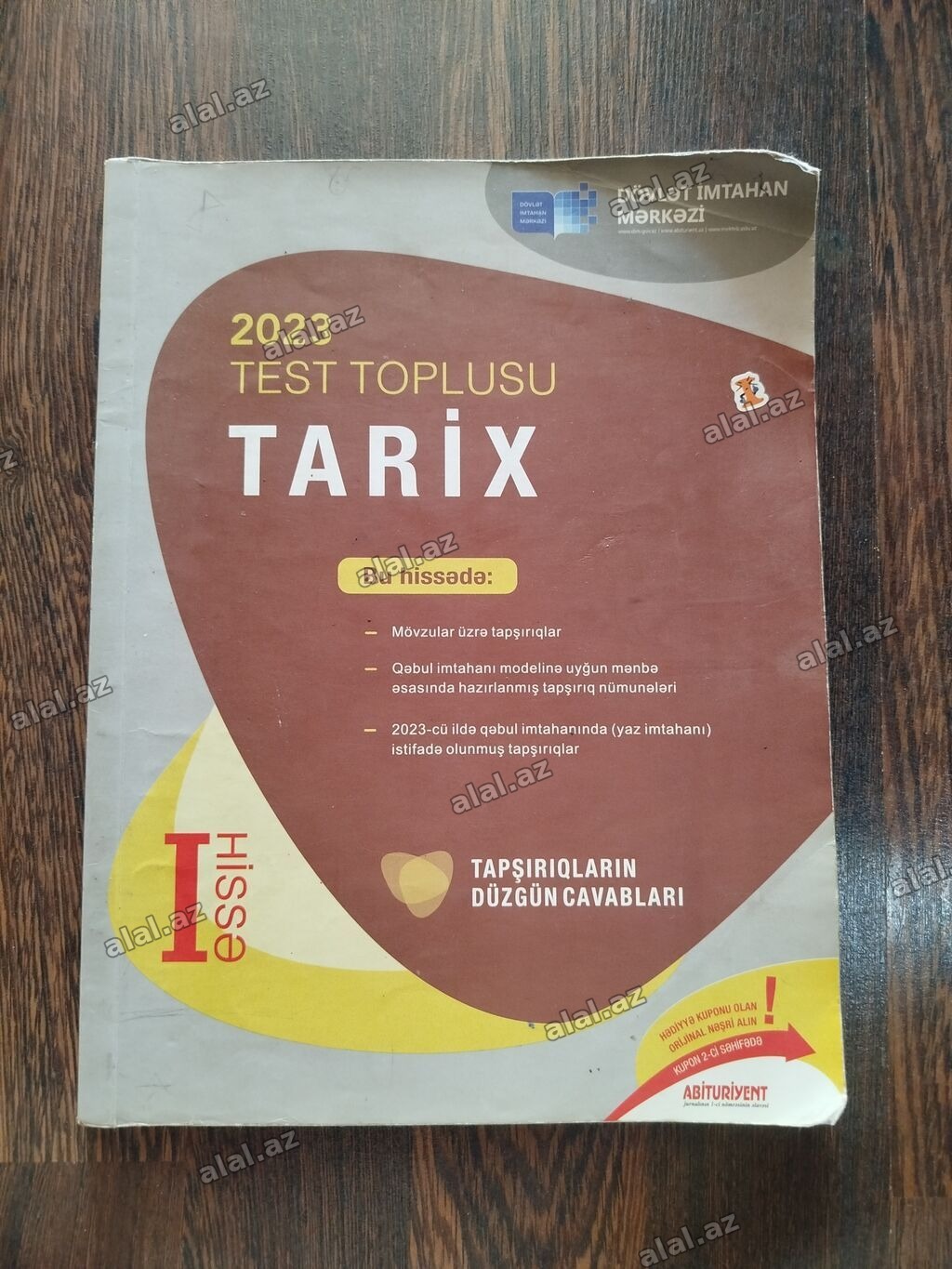 Metroya çatdırılma var Məhsul: “2023 Test Toplusu – Tarix (I hissə)”