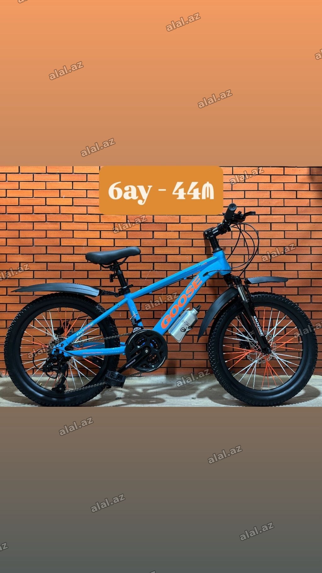 Yeni Şəhər velosipedi 20", sürətlərin sayı: 21, Ünvandan götürmə, Ödənişli çatdı