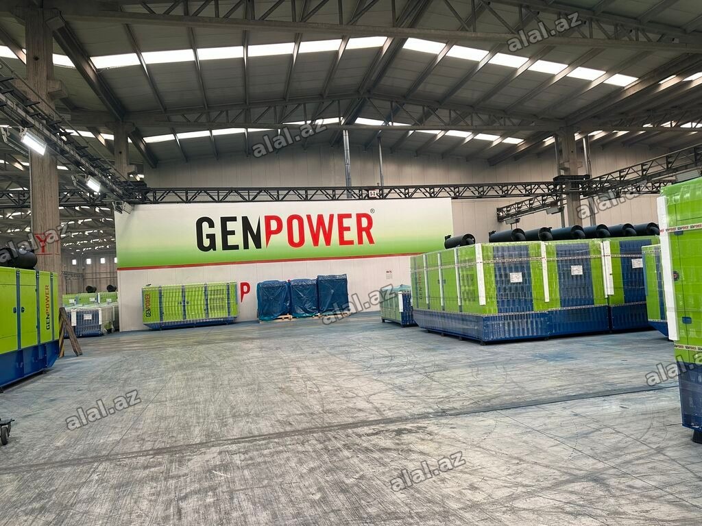 Azerbaycanda "GenPower" generatorlarin resmi distrubutoru GenPowerin