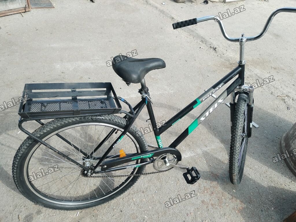Şəhər və yüklər üçün praktik “STELS Pilot 380” velosipedi - Çərçivə