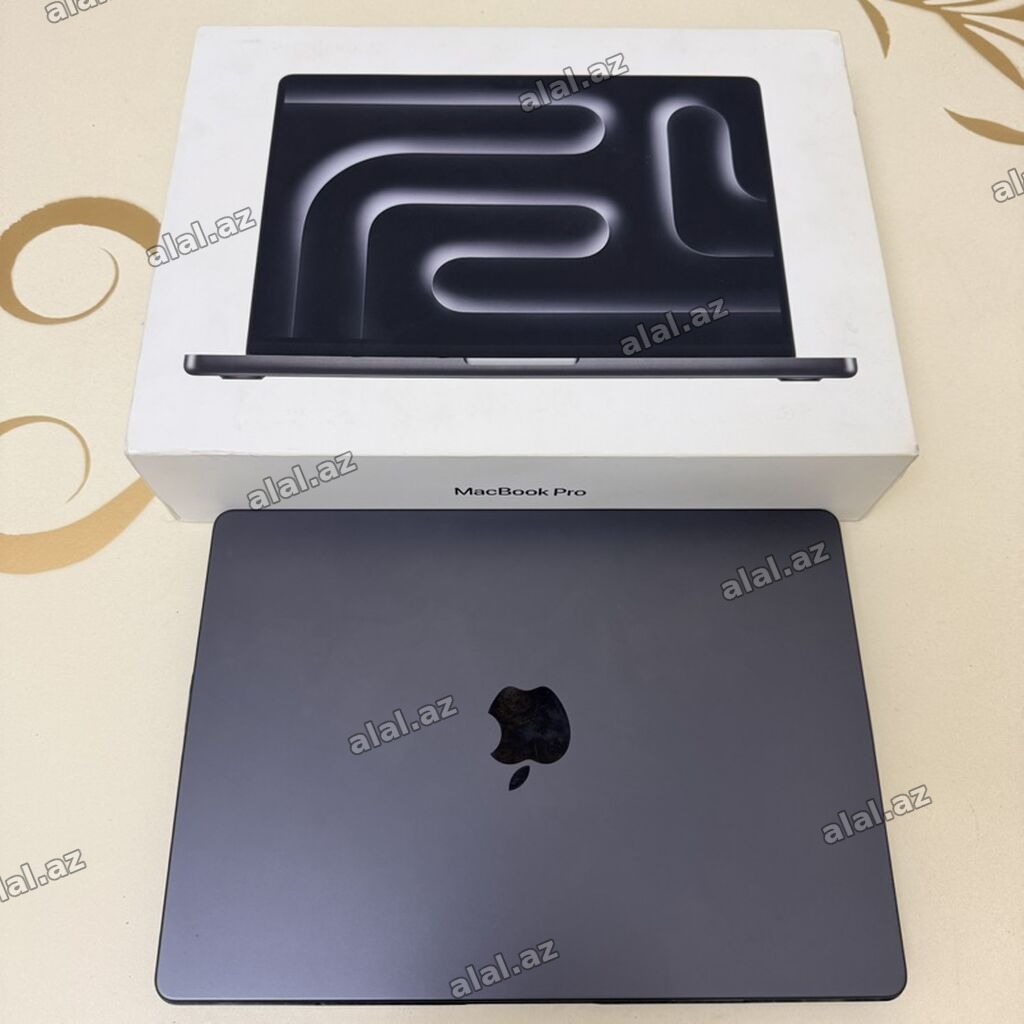 İşlənmiş Apple MacBook, 14 ", Apple M3 Pro, 512 GB