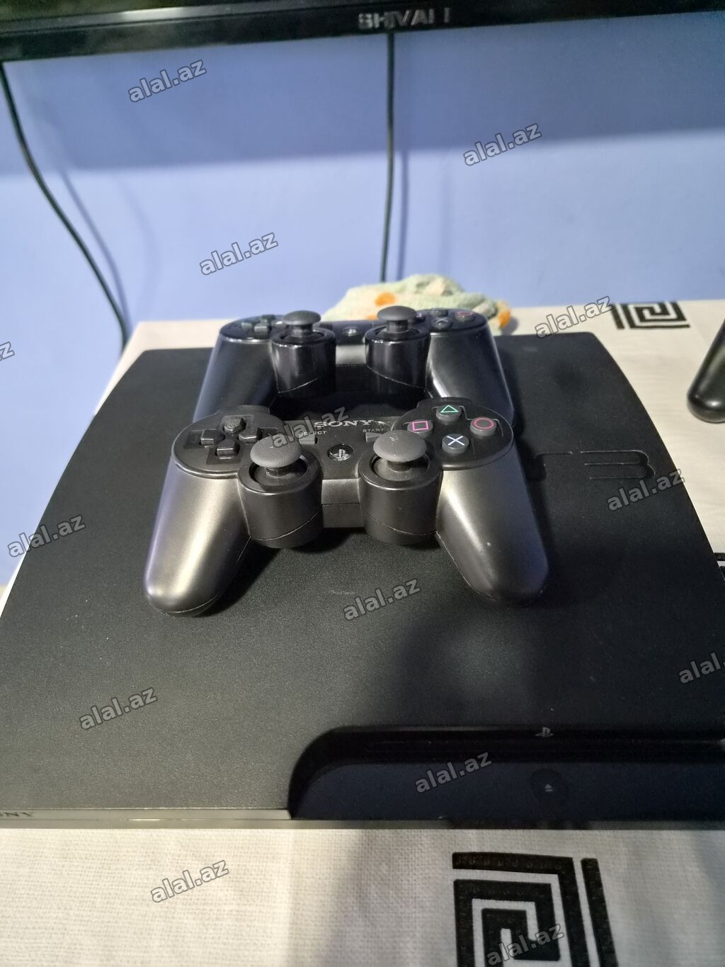 Məhsul: Sony PlayStation 3 (Slim) oyun konsolu + 2 ədəd DualShock 3