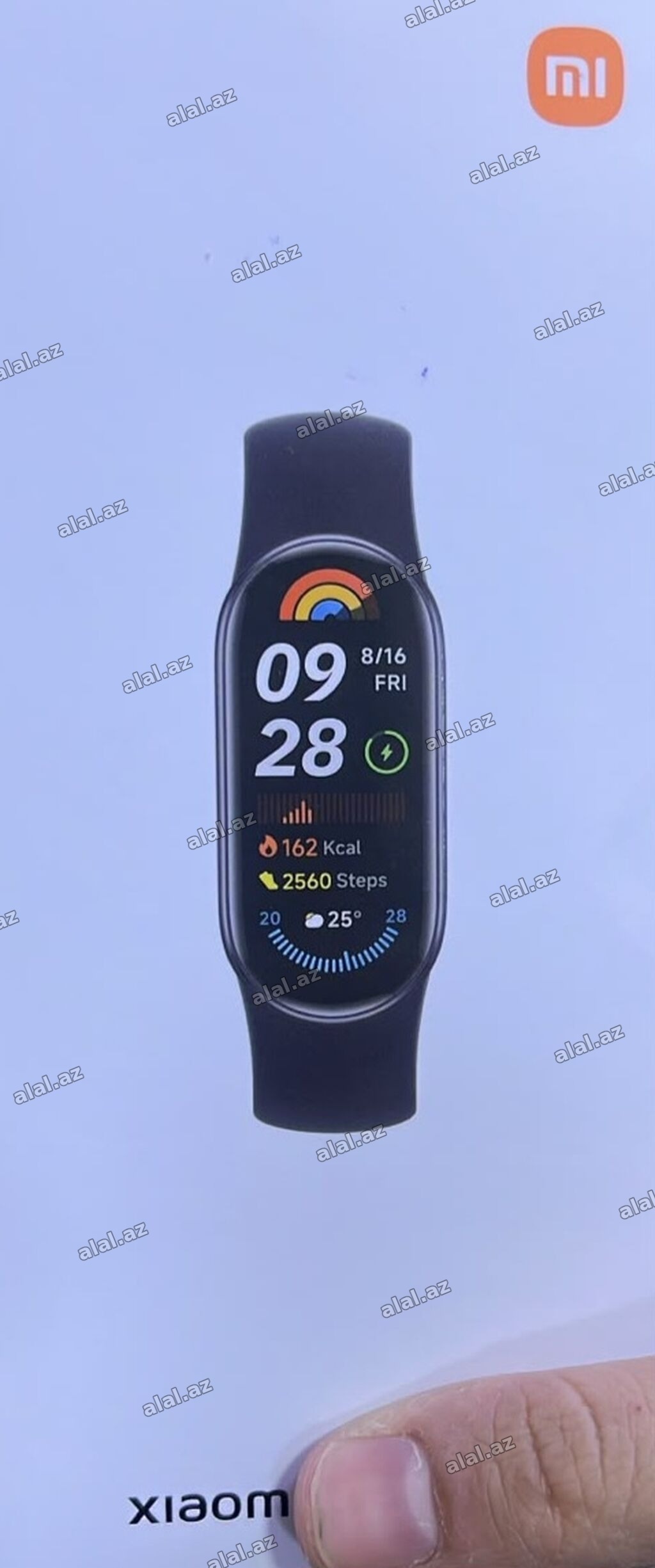 Yeni, Smart qolbaq, Xiaomi, Sensor ekran, rəng - Qara