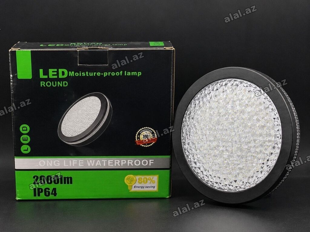 Spot Bəzəkli yumuru 24w (qara) Spot Bəzəkli Yumuru 24W LED İşıq
