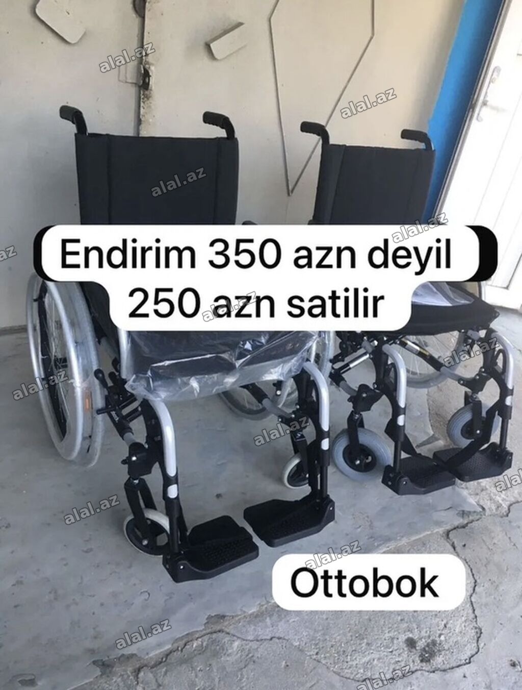 Ottobock əlil arabası - Brend: Ottobock - Mexaniki (əl ilə idarə