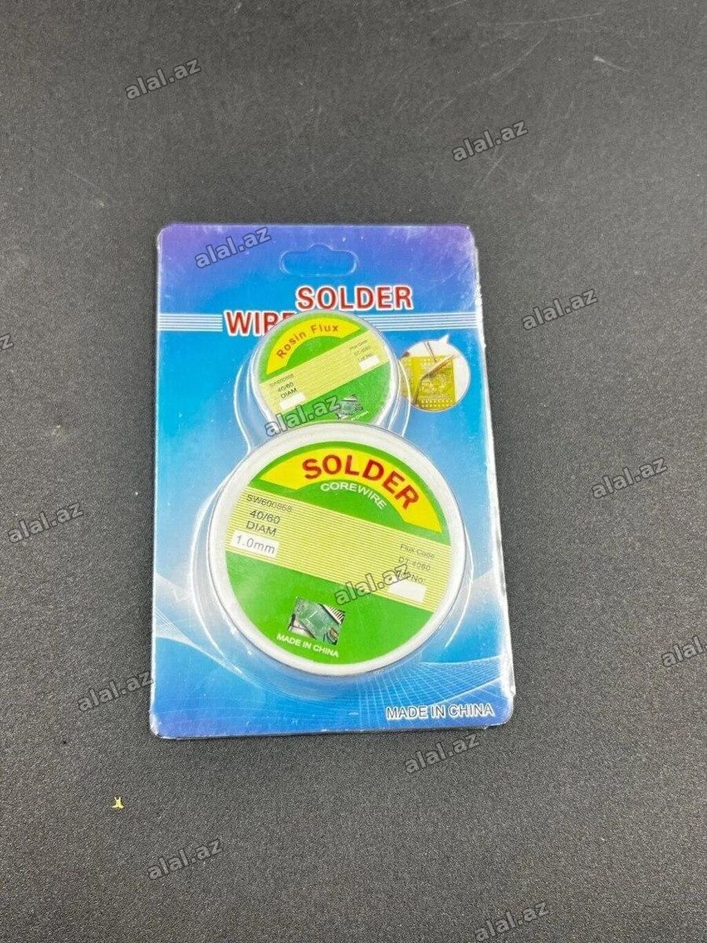 Qalay kanifollu cüt WL 1.0 mm lehim teli (Solder Wire) — elektronika