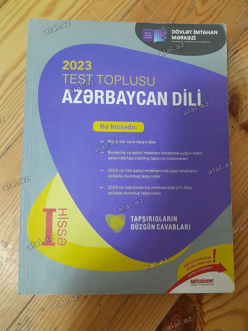 Dim Azerbaycan dili test toplusu,1 ci hisse