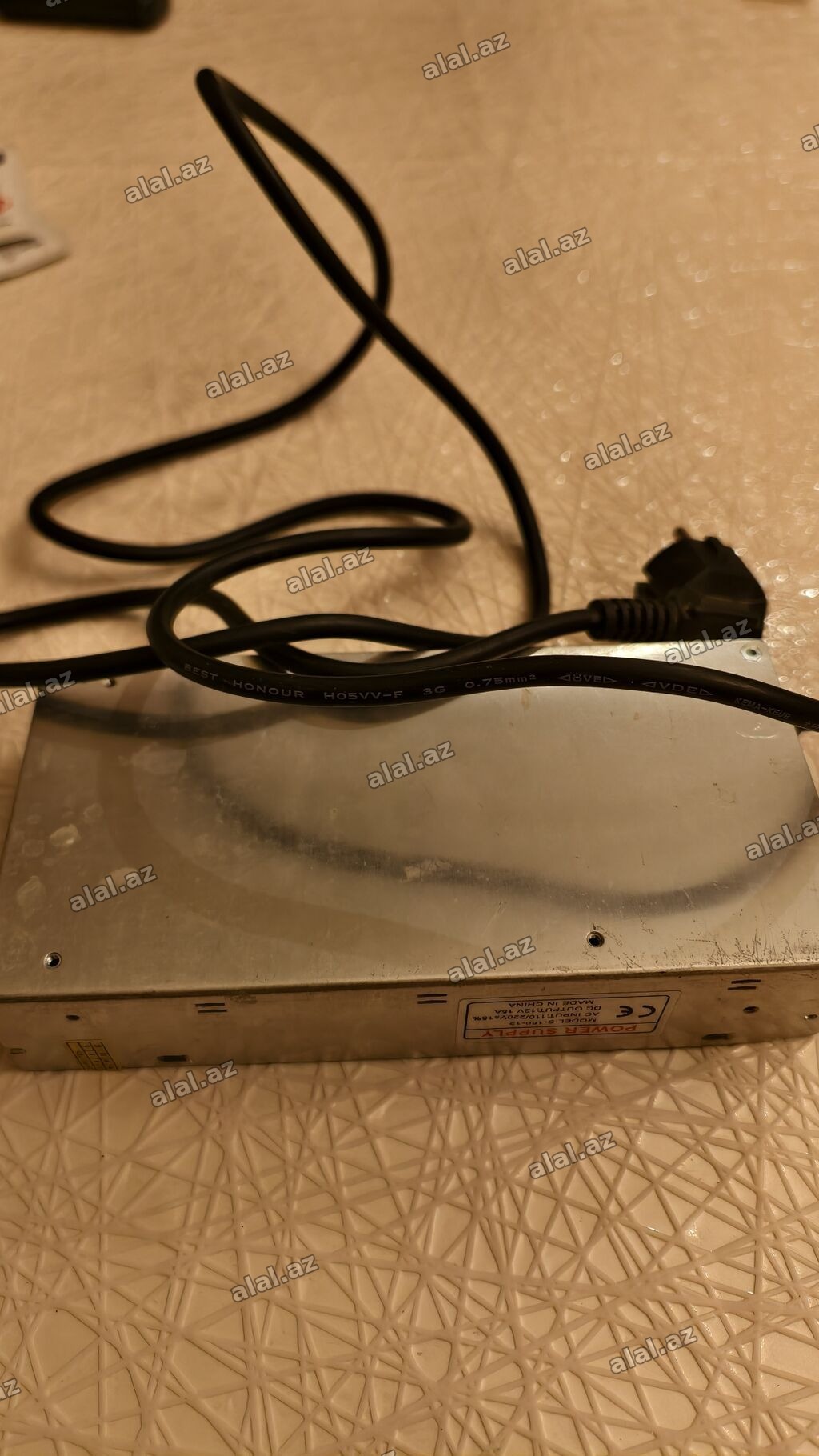 Məhsul: Universal AC-DC Güc Bloku (Power Supply) Model: S-180-12