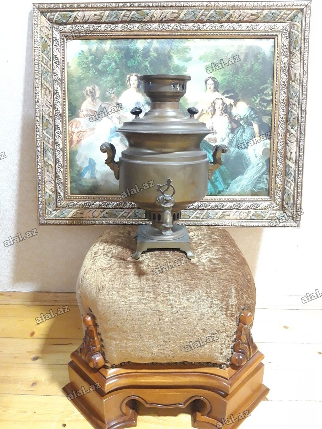 İşlənmiş Od Samovar, 5 l, Pulsuz çatdırılma