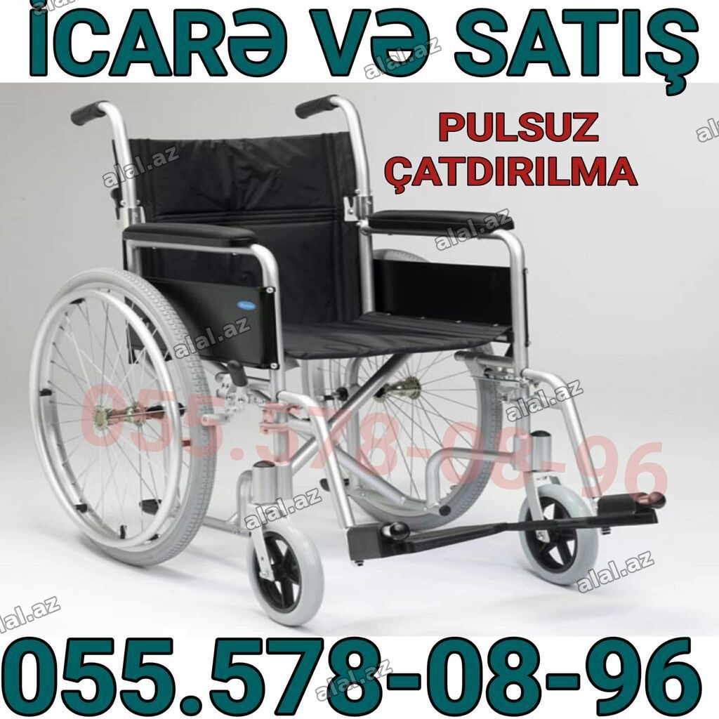 Manual əlil arabası – icarə və satış. Xüsusiyyətlər: - Yüngül