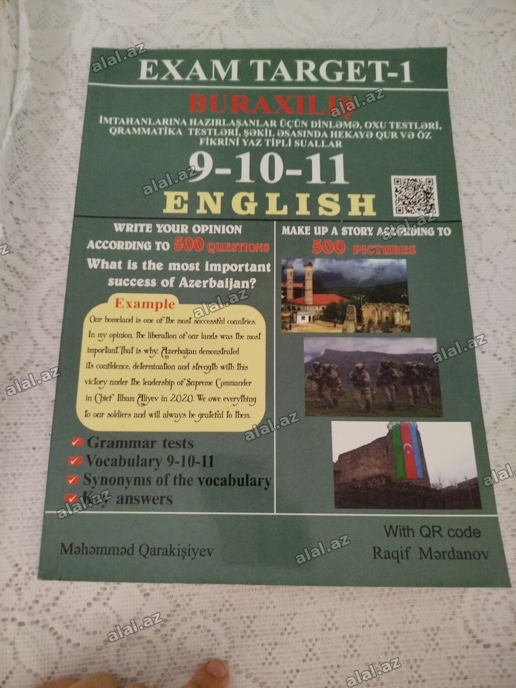 Məhsul: “EXAM TARGET-1 – Buraxılış English 9-10-11” hazırlıq kitabı