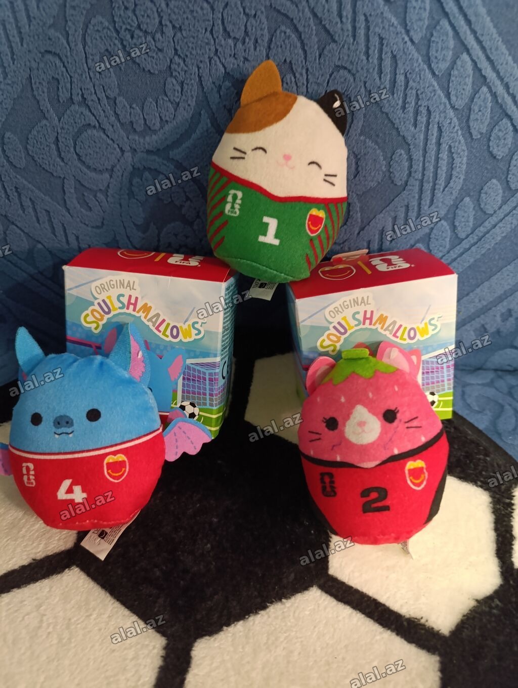 Original Squishmallows mini kolleksiyası – futbol mövzusunda! - 3