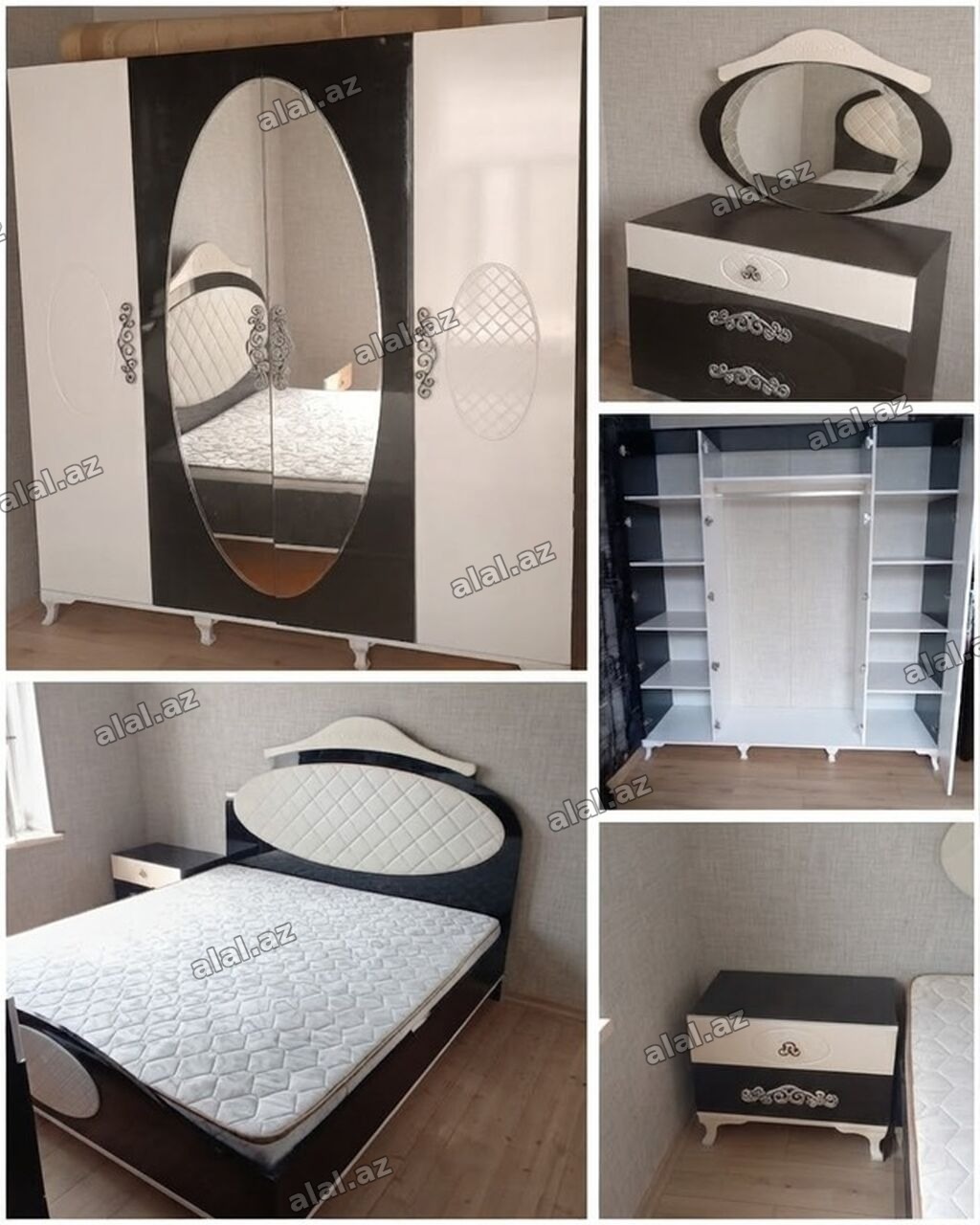Yataq dəsti satılır 480₼.İdeal vəziyyətdədir.Matrası var.Ünvan Savalan