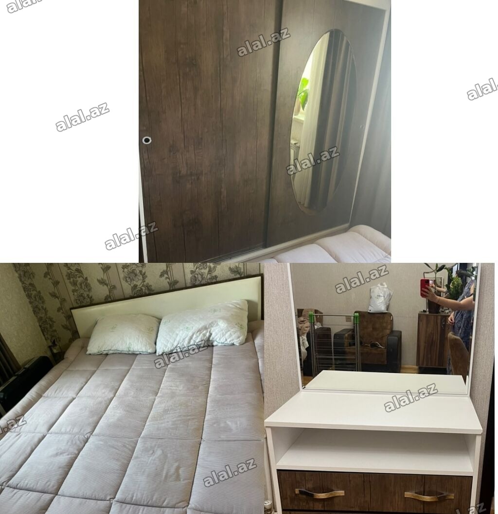 İkinəfərlik çarpayı, Dolab, 2 tumba, Termo, İşlənmiş