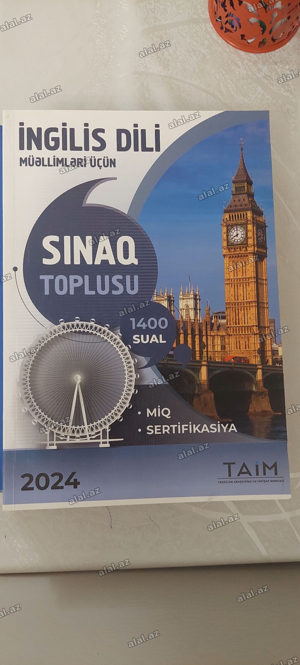 Məhsul: “İngilis Dili Müəllimləri üçün Sınaq Toplusu” – 2024