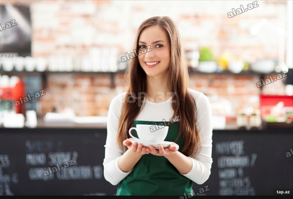 Ofisiant tələb olunur, Restoran, Gündəlik ödəniş, İstənilən yaş, 1 ildən az təcr