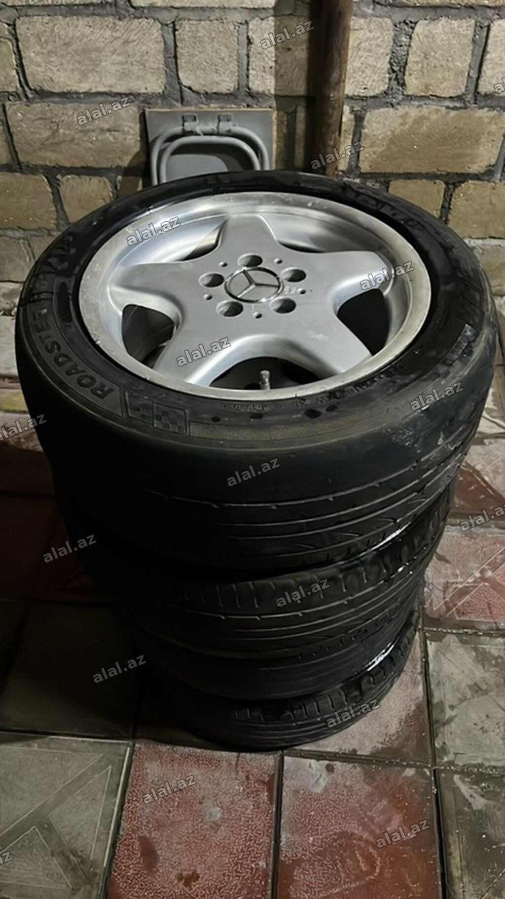 İşlənmiş Disk təkər Mercedes-Benz 215 / 55 / R 16, 5 Boltlu