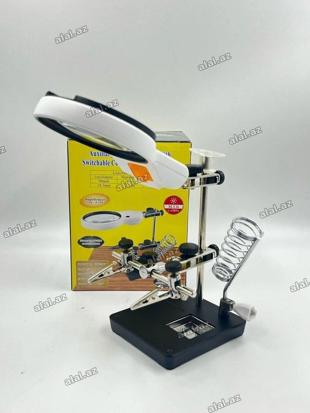 Lupa MG16129-AC1 Lupa MG16129-AC1 – LED İşıqlı Mikroskoplu Böyüdücü