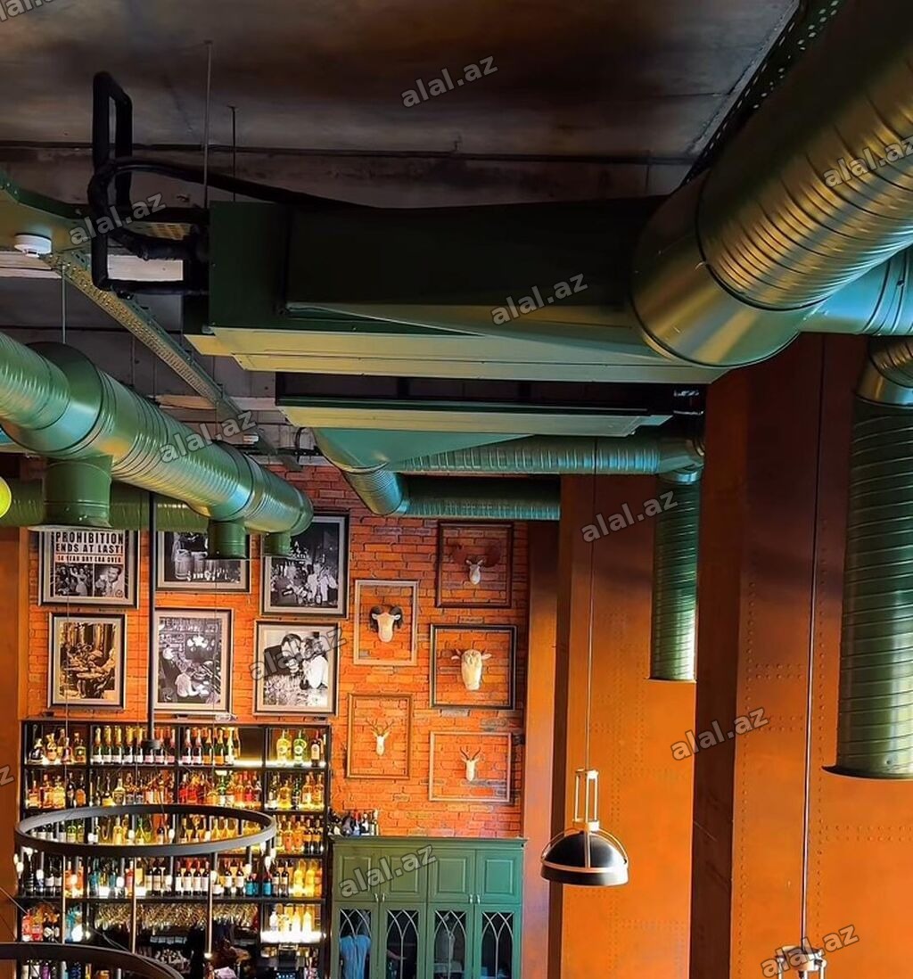 Restoran, kafe, bar, ofis və istehsal məkanları üçün dekorativ və
