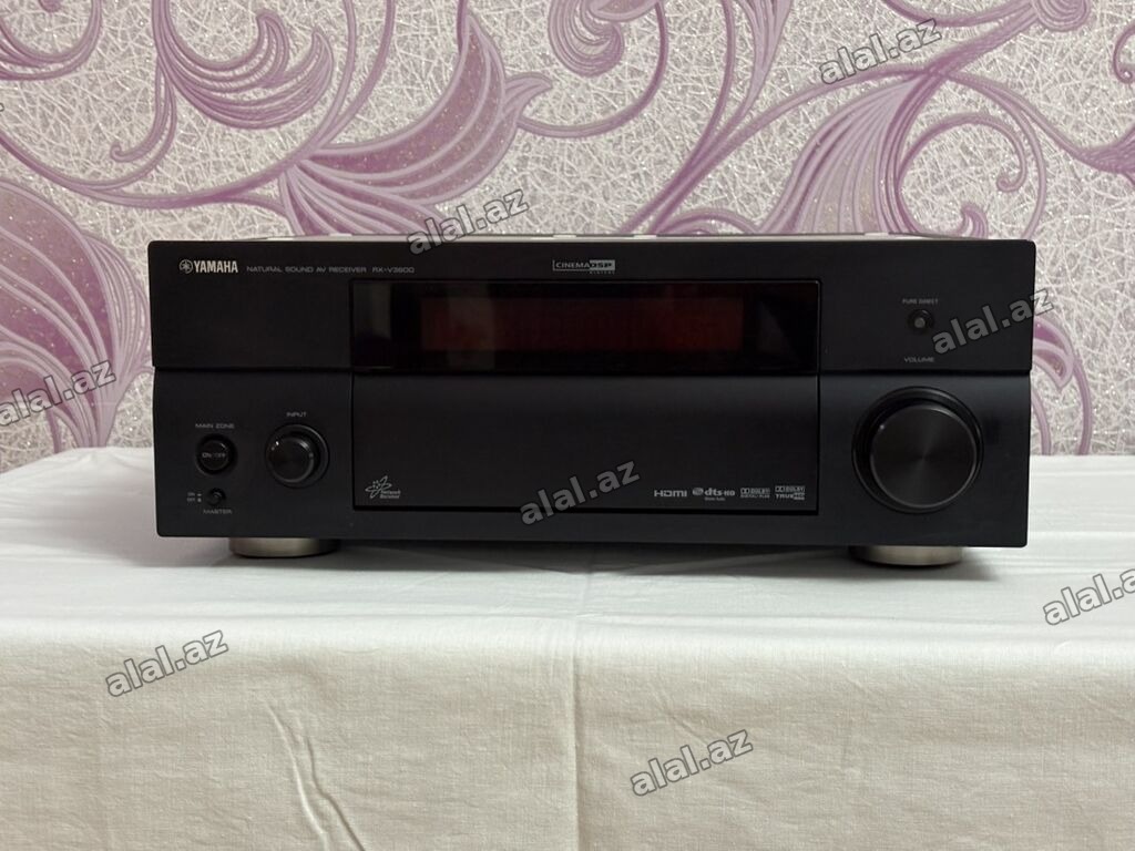 YAMAHA RX-V3800 • 7.1 kanal • RMS gücü: 7 × 140 W — 8 Ohm, 20 Hz–20