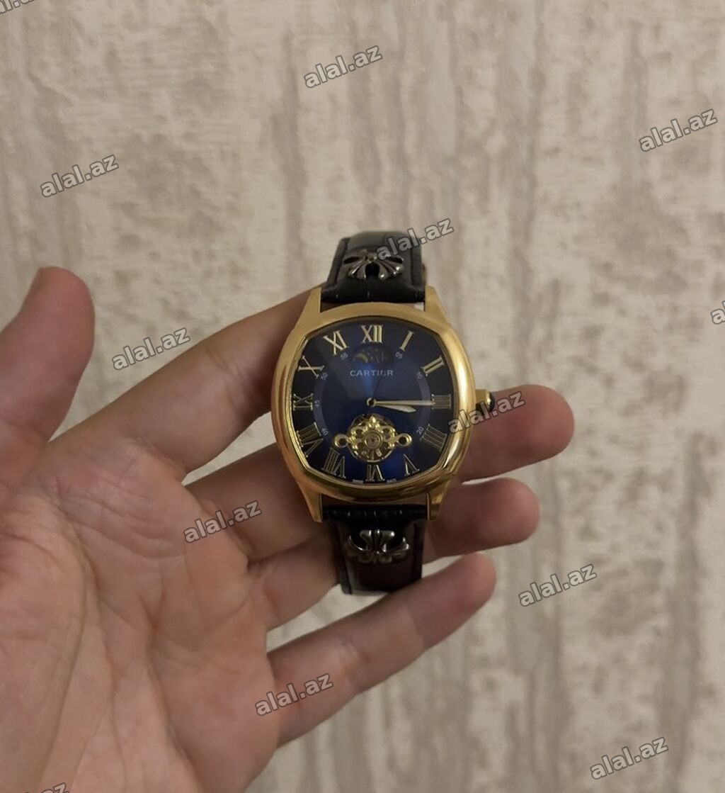 Yeni, Qol saatı, Cartier, rəng - Qızılı