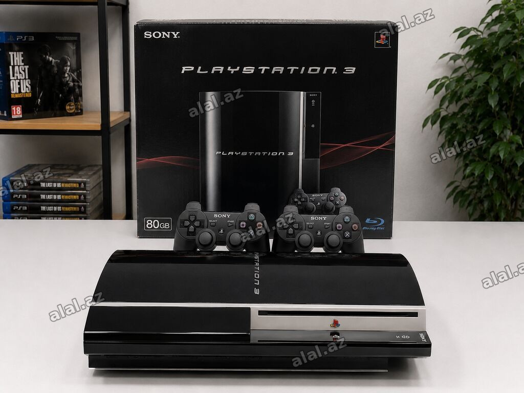 Sony PlayStation 3 (FAT) oyun konsolu paketi - Model: PlayStation 3