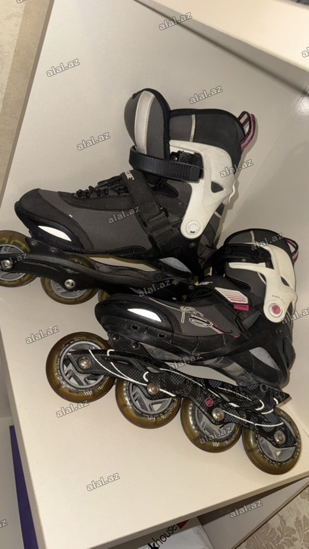Rolikler– Powerslide Phuzion Gamma Pure Grey/Pink Skate (fitness/şəhər