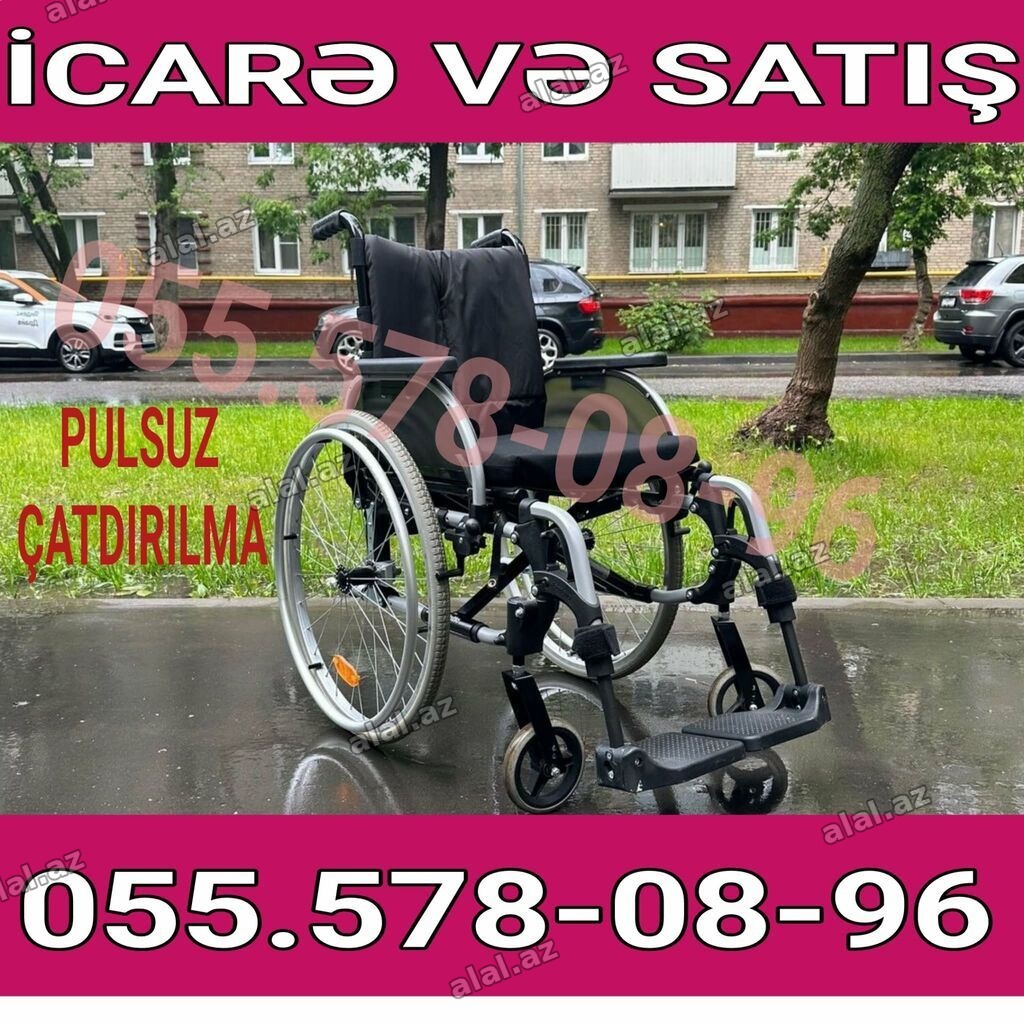 İcarə və satış üçün əlil arabası - Mexaniki (əl ilə idarə olunan)