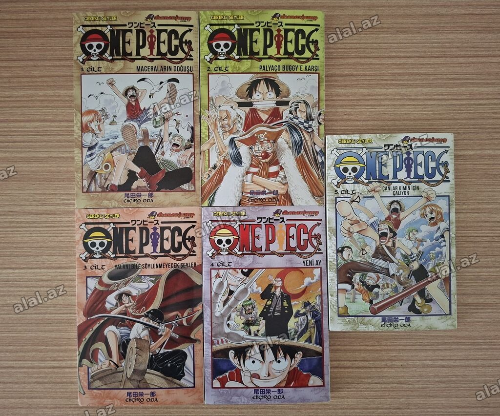 Manga One piece 1-5 set