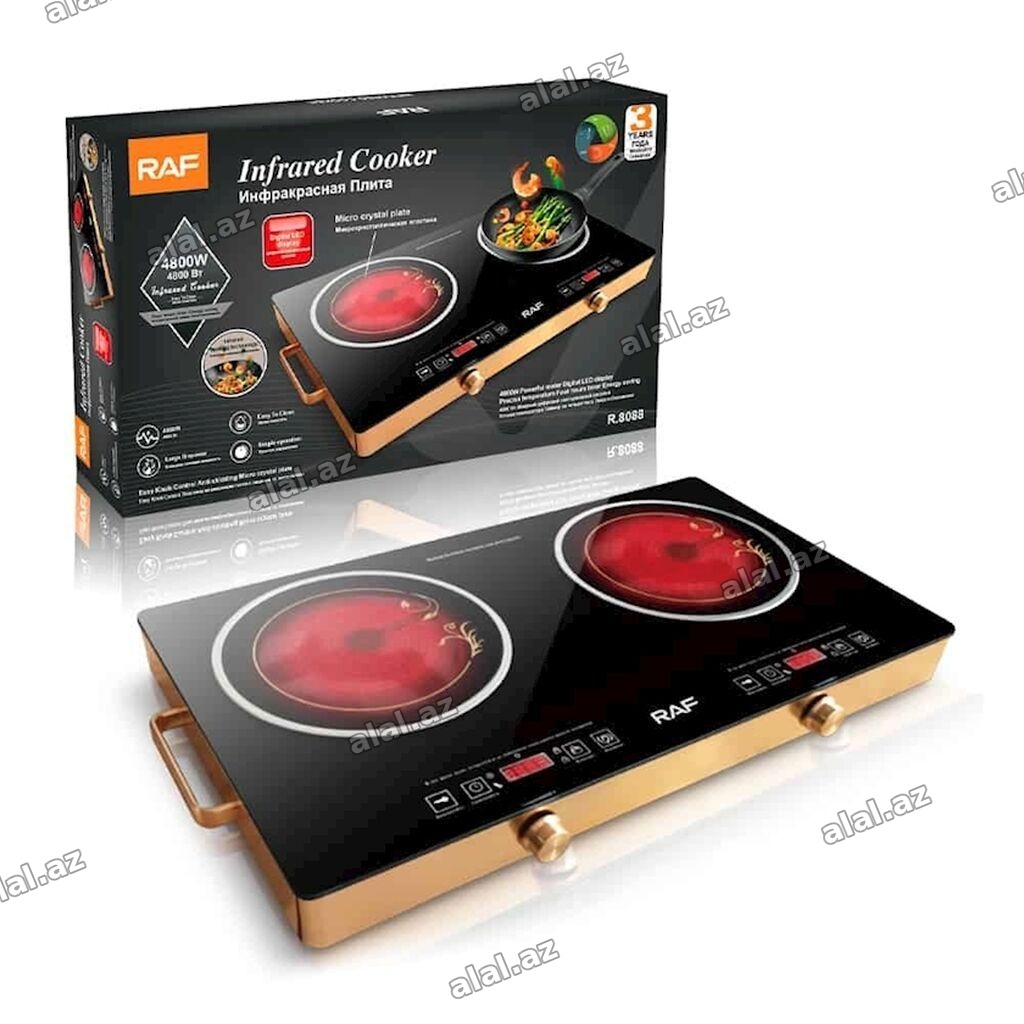 Elektrik sobası Stolüstü, 2 gözlü, Yeni