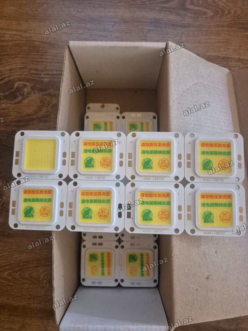 Çip Cob Led 50W gücündə 6500K 4640 Yüksək Güclü 50W DC 3.2V 3.7V 30V