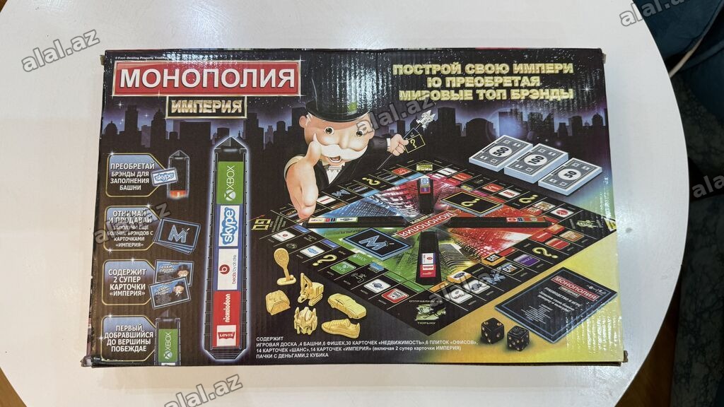 Satilir butun parcalari icindedir monopoly imperia versiyasıdır çox