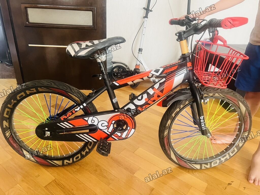 Uşaq velosipedi – Beixil brendi, parlaq qrafik dizayn. Xüsusiyyətlər