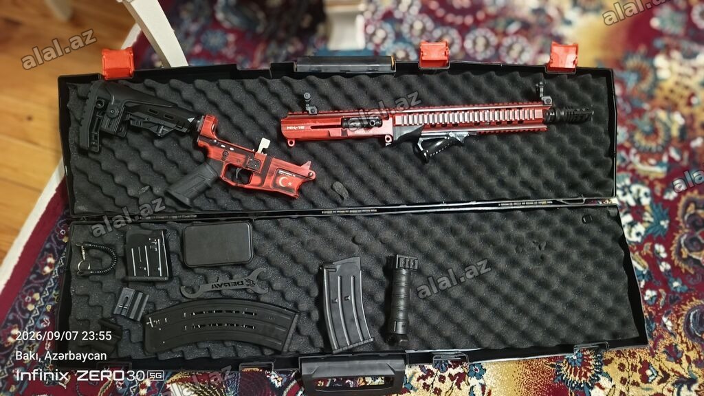 MK-12 üslublu Türkiyə istehsalı Derya markalı taktik karabin dəsti/Ov