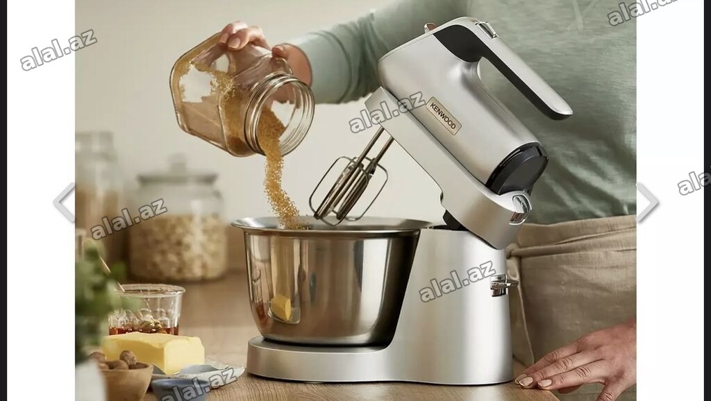 Kenwood stend mikseri 650W – paslanmayan poladdan iri qarışdırma qabı