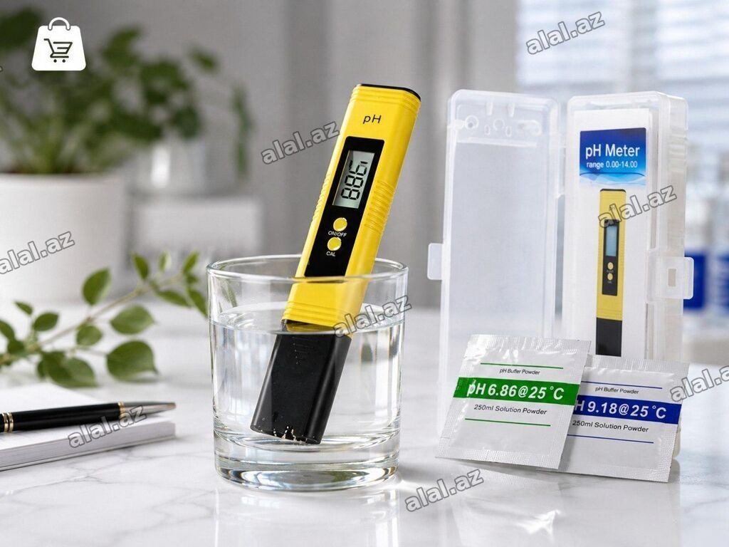 PH meter Rəqəmsal pH Metr (Digital pH Meter) – Su və Məhlulların