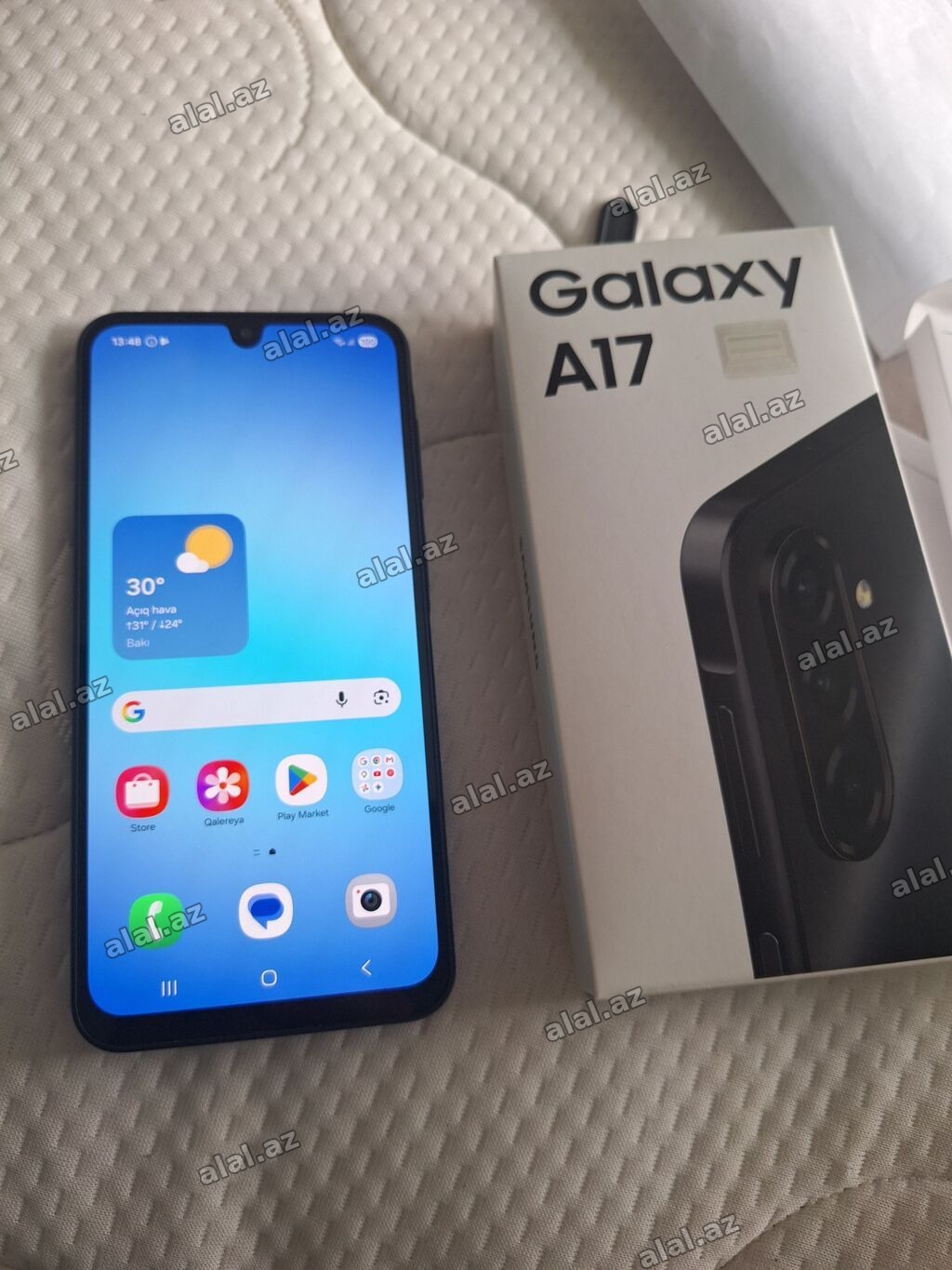 Samsung Galaxy A17, rəng - Qara