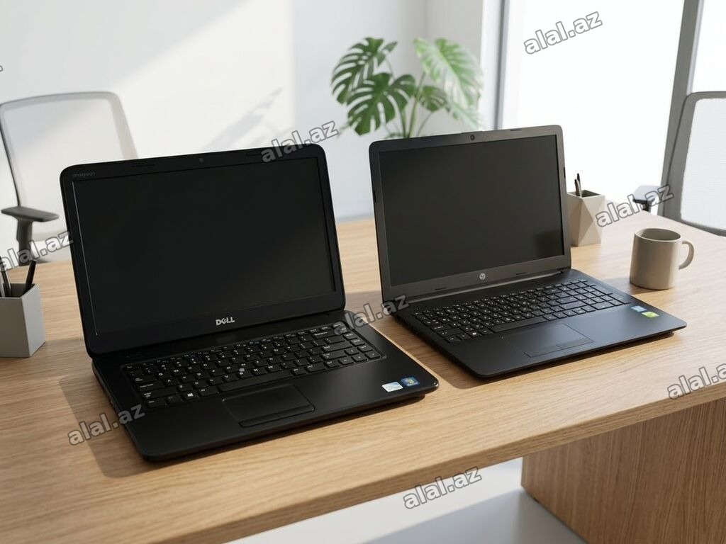 İki ədəd noutbuk dəsti – Dell Inspiron və HP (15.6") HP 420azn Dell