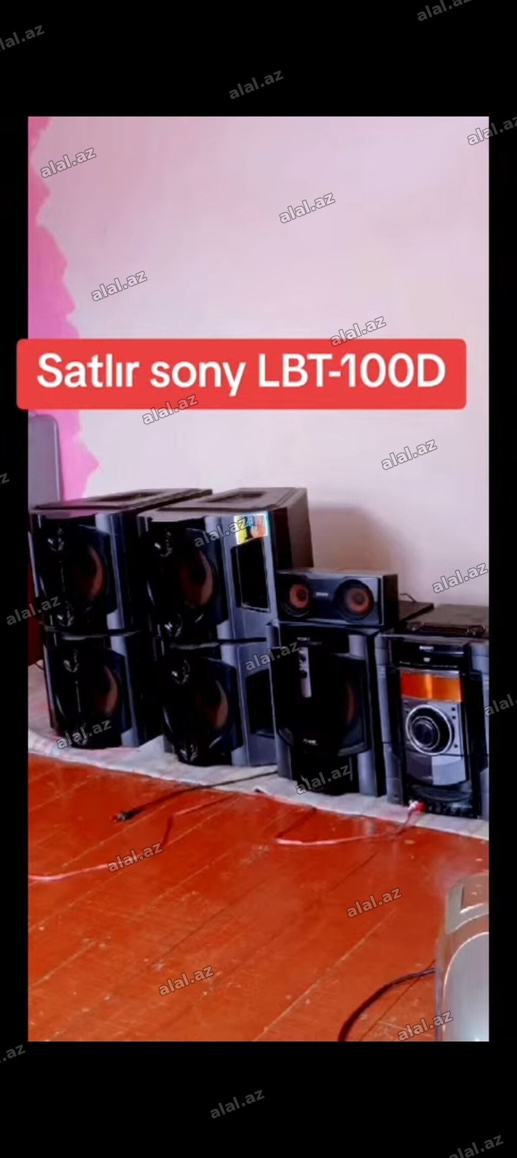Sony LBT-100D musiqi sistemi - Model: Sony LBT-100D - Komplekt: əsas