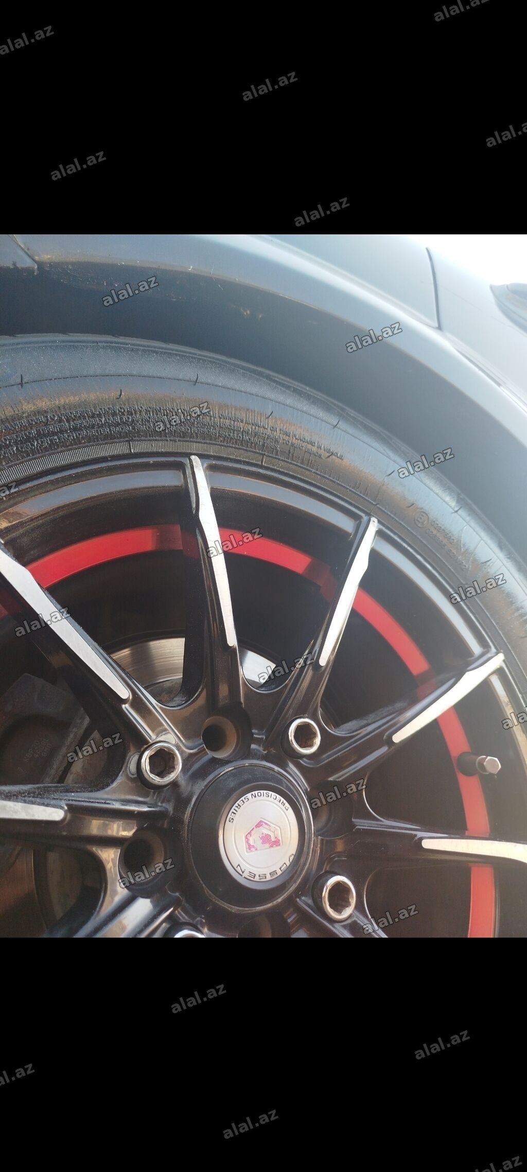 İşlənmiş Disk Vossen R 15, 5 Boltlu